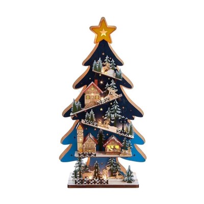 Деревянная ёлка 60 см - купить в Больших Осинках